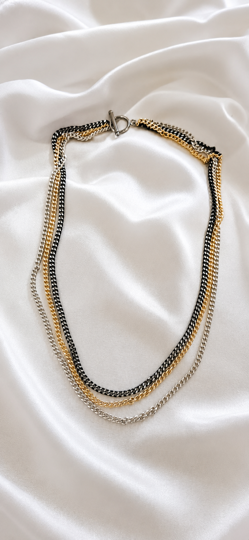 Collana Triple Chain