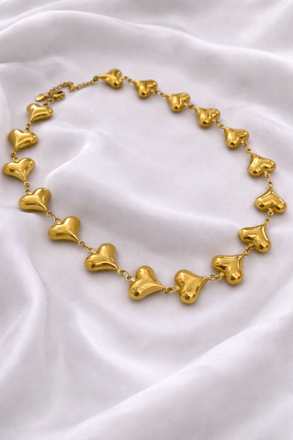 Collana Cuoricini