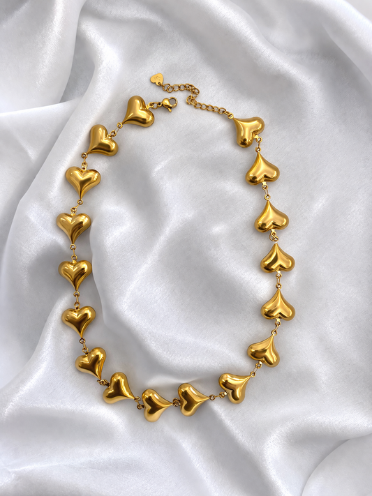 Collana Cuoricini
