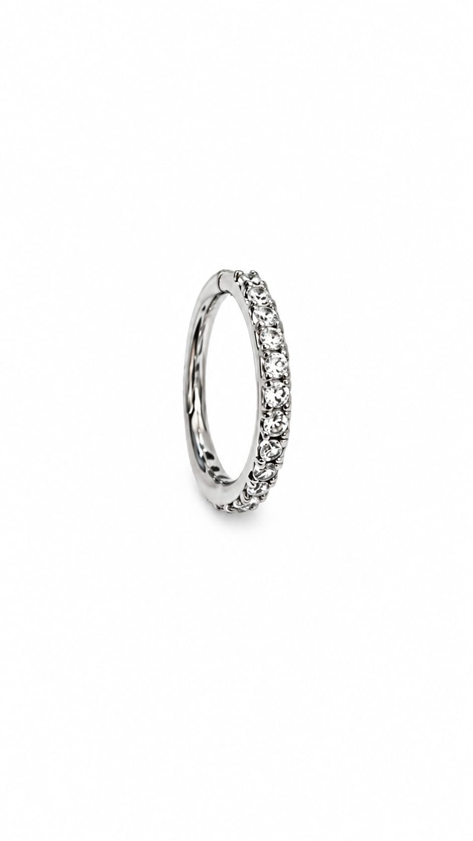 Piercing Ombelico Crystal Hoop