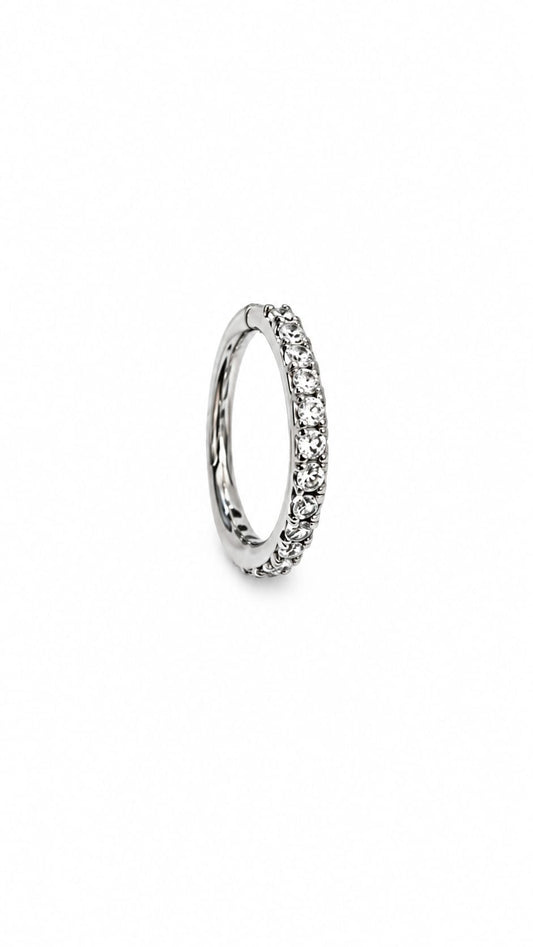 Piercing Ombelico Crystal Hoop