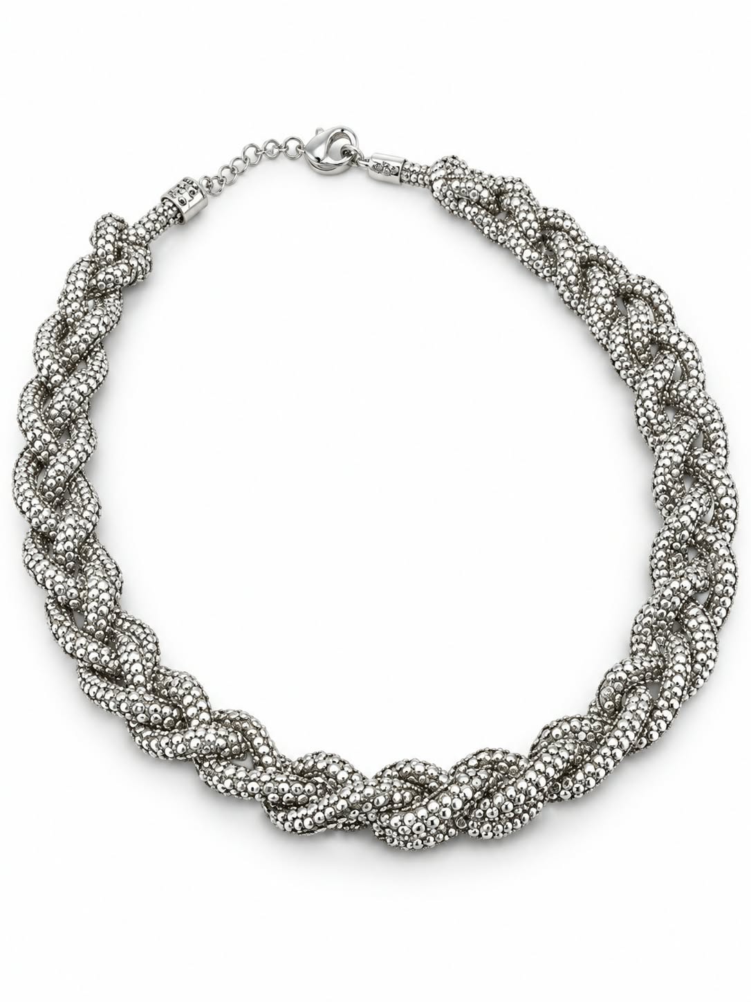 Collana Intreccio Strass