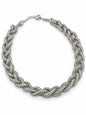 Collana Intreccio Strass