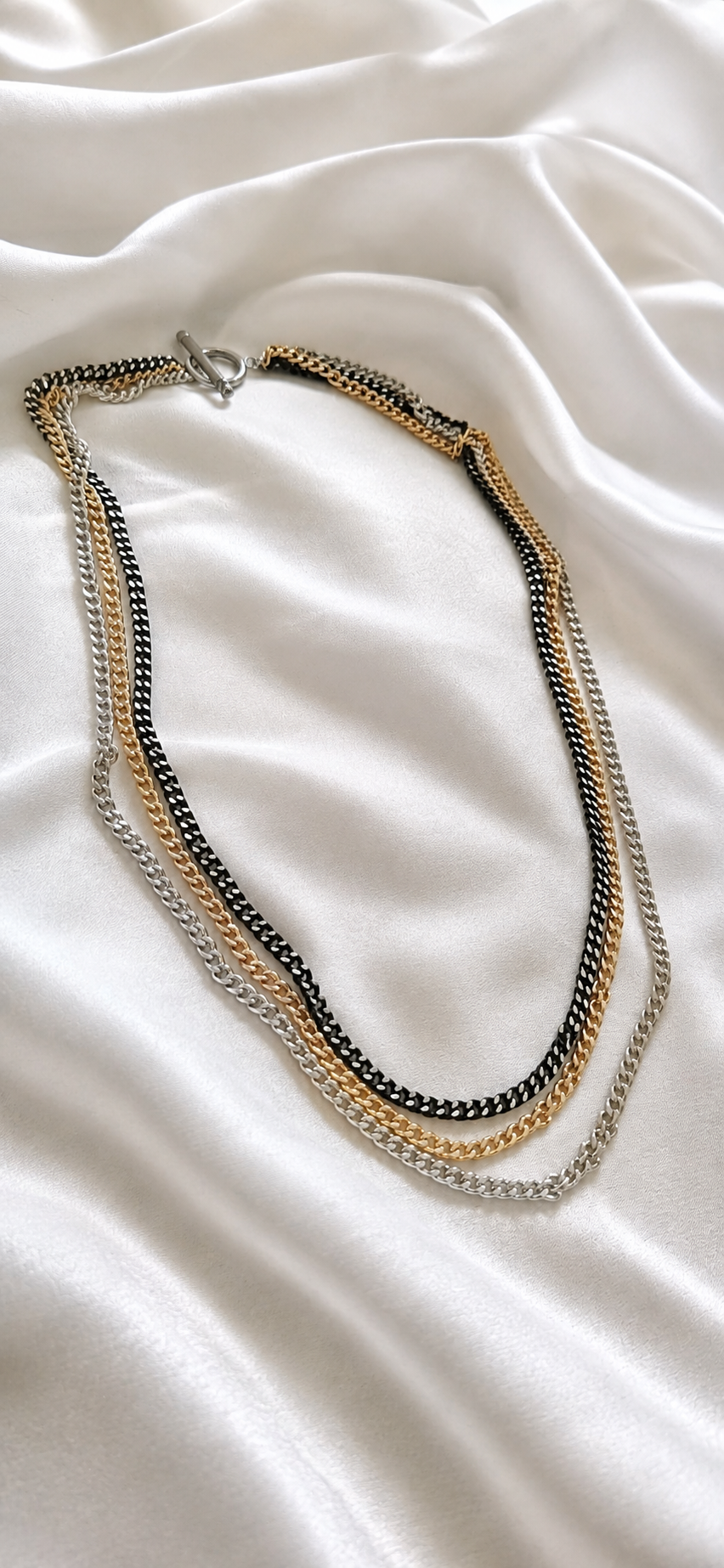Collana Triple Chain