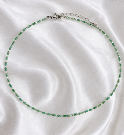 Collana Multiverde Cristallo