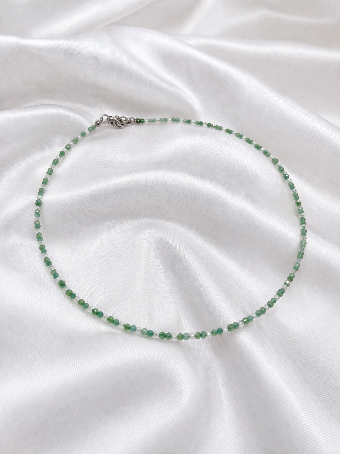 Collana Multiverde Cristallo