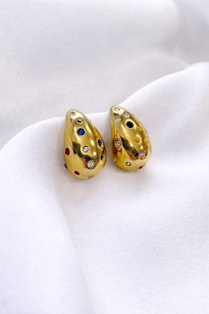 Orecchini Goccia Multicolor