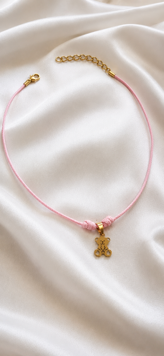 Collana Teddy Pink