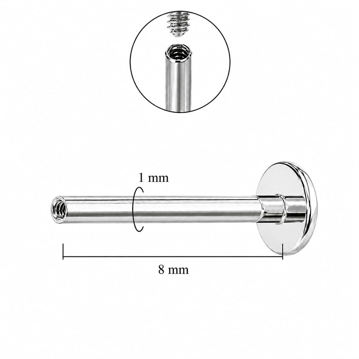 Orecchino/Piercing Ice
