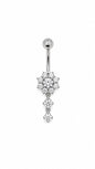Piercing Ombelico Flower