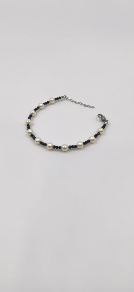 Bracciale Perle e Cristalli