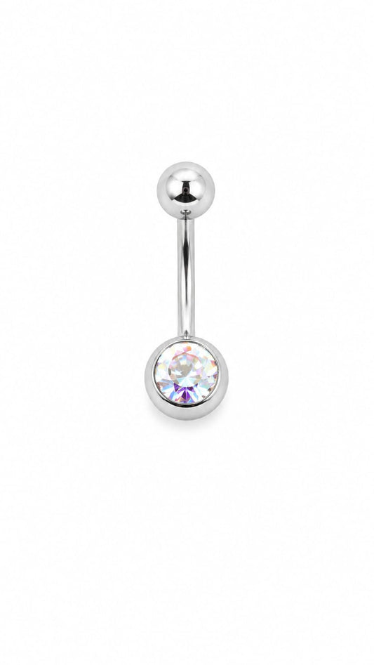 Piercing Ombelico Crystal Boreale