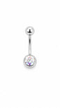 Piercing Ombelico Crystal Boreale