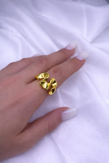 Anello Fusillo in Acciaio Inox