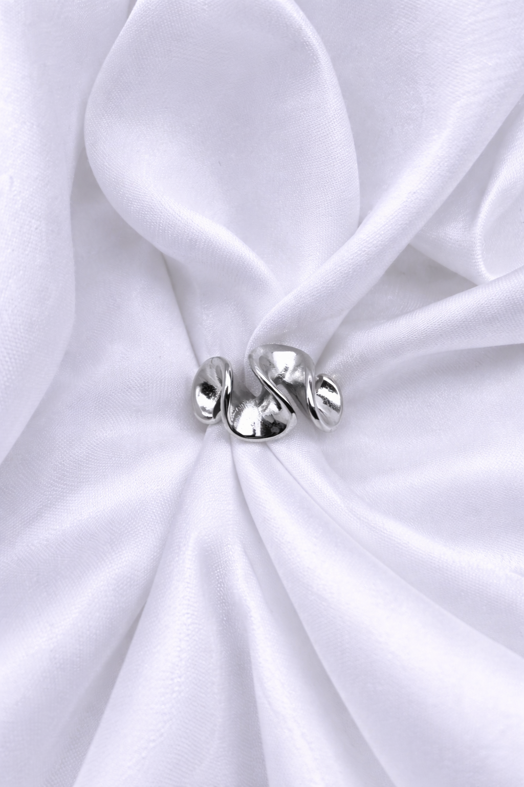 Anello Fusillo in Acciaio Inox