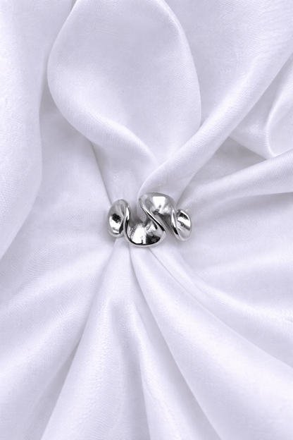 Anello Fusillo in Acciaio Inox