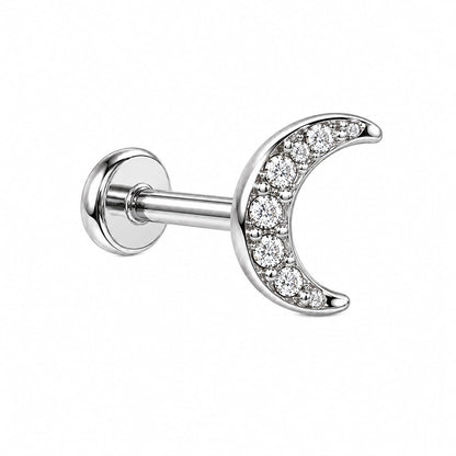 Orecchino/ Piercing Mezza Luna