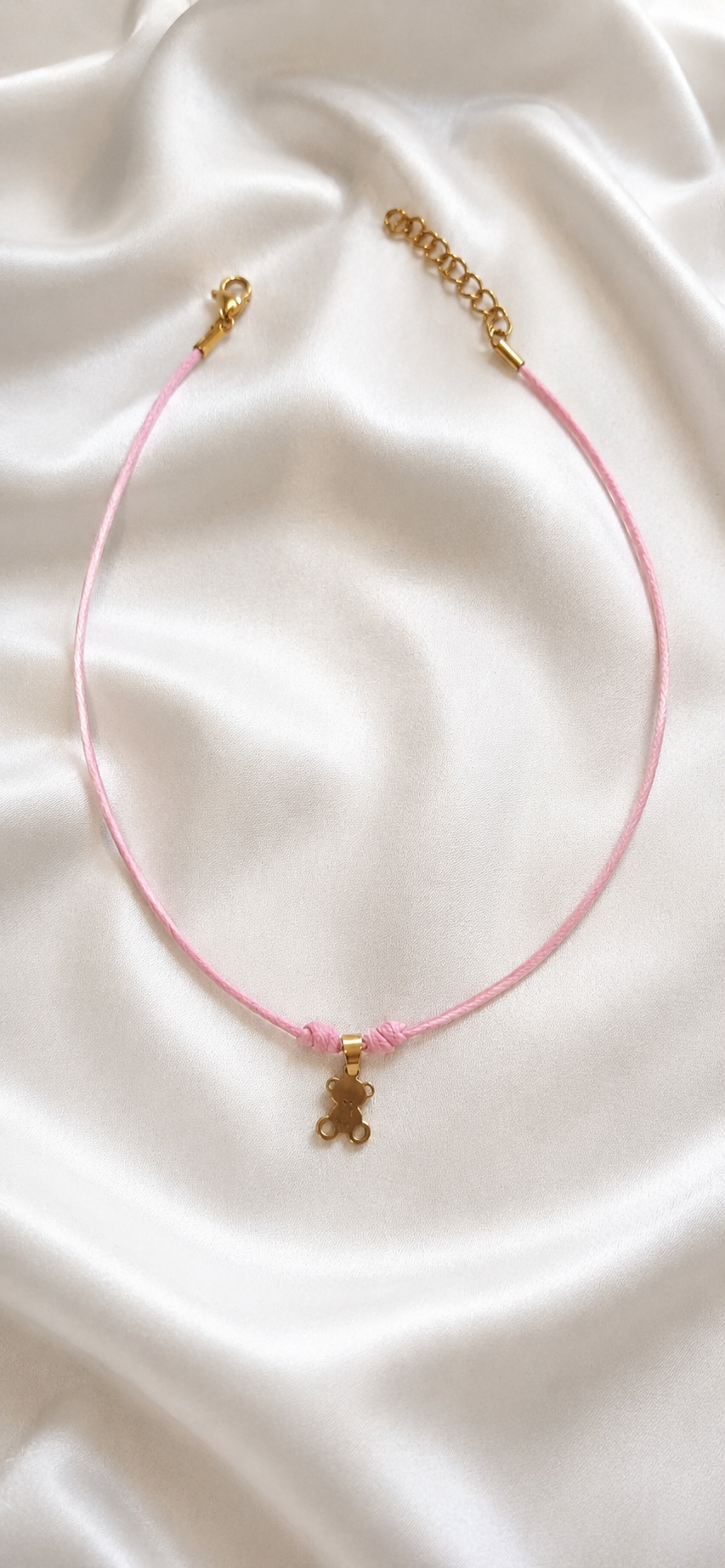 Collana Teddy Pink