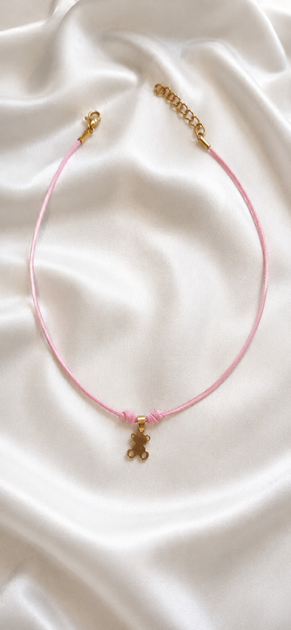 Collana Teddy Pink