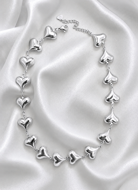 Collana Cuoricini