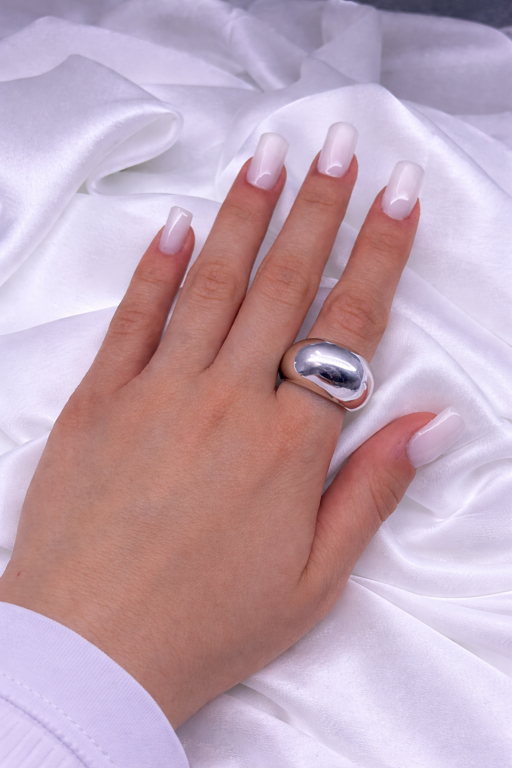 Anello a Fascia Bombato